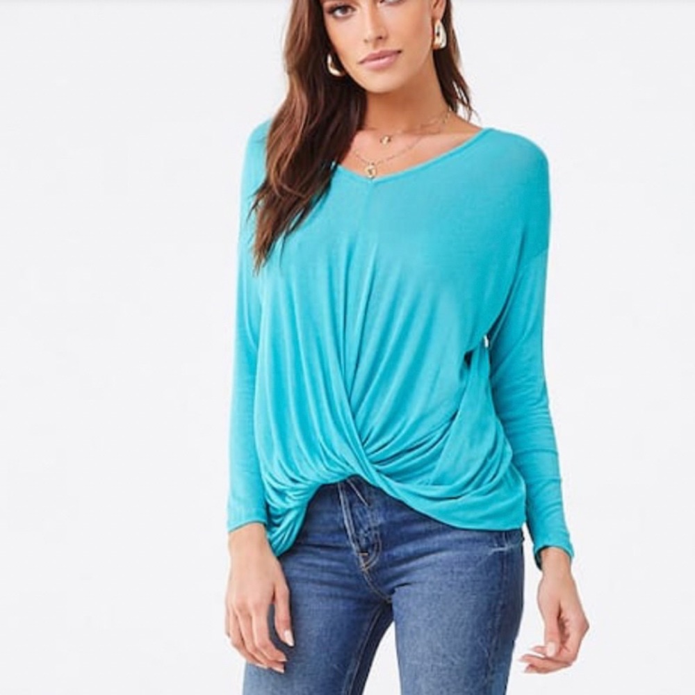 Twist front top